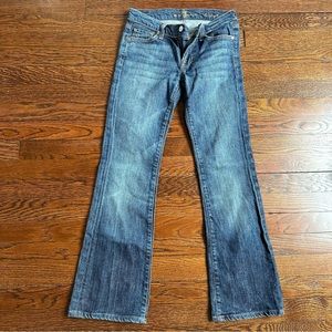 Vintage Y2K 7 For All Mankind Low Rise Bootcut Jeans